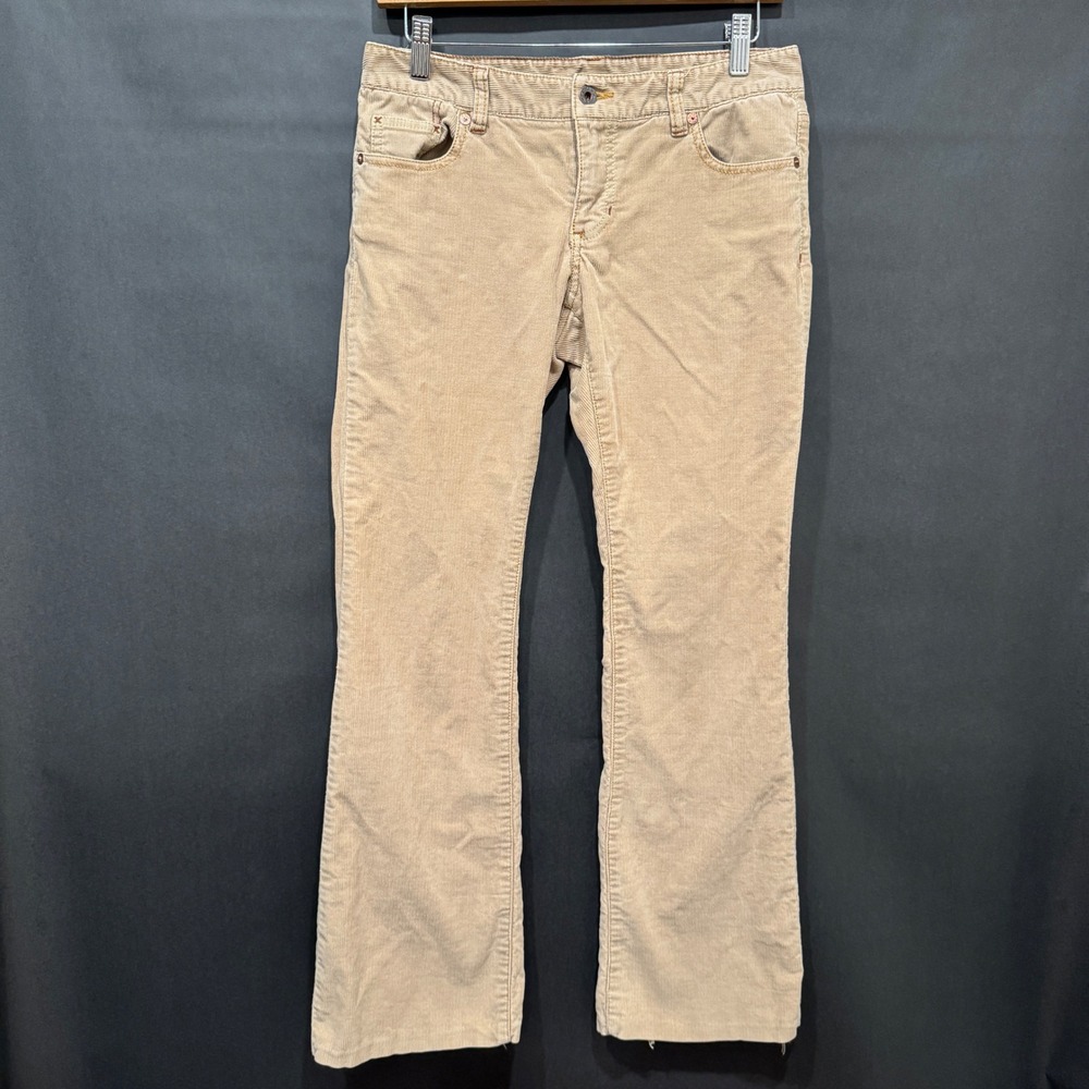 Polo Jeans Co Ralph Lauren Tan Beige Corduroy Bootcut Pants Womens Size 4